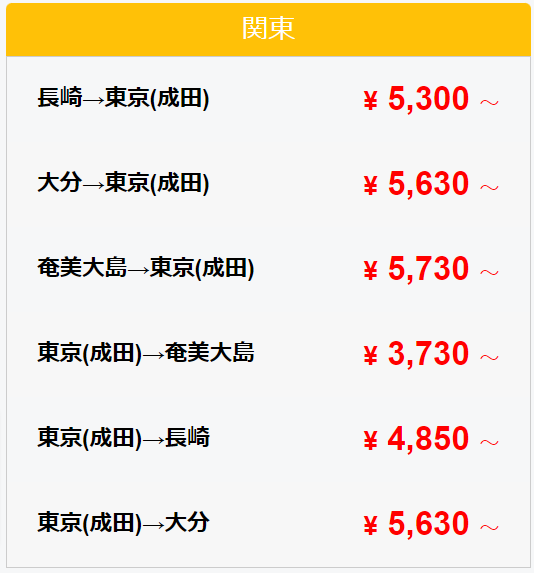 国内格安航空券・飛行機・LCCの比較、最安値検索予約はソラハピ4